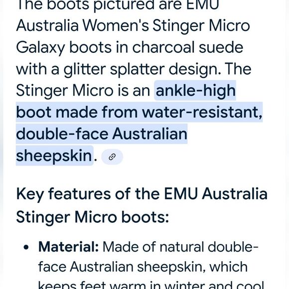 Emu Australia Micro Galaxy Stinger Suede Bootie - Picture 5 of 10